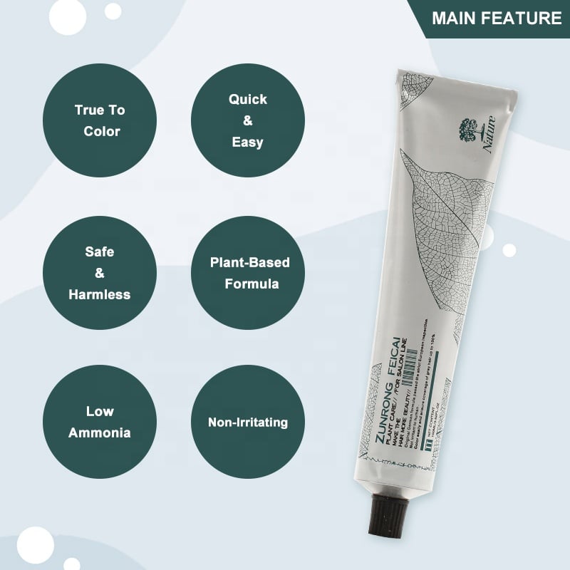 Wholesale Price Hot Selling Products Blonde Light Grey Silver Permanent Hair Dye Color Cream Unisex Professional Salon Use details