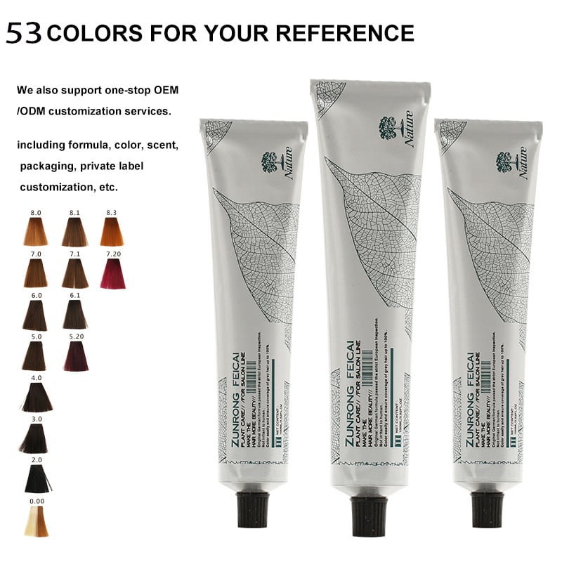 Wholesale Price Hot Selling Products Blonde Light Grey Silver Permanent Hair Dye Color Cream Unisex Professional Salon Use factory