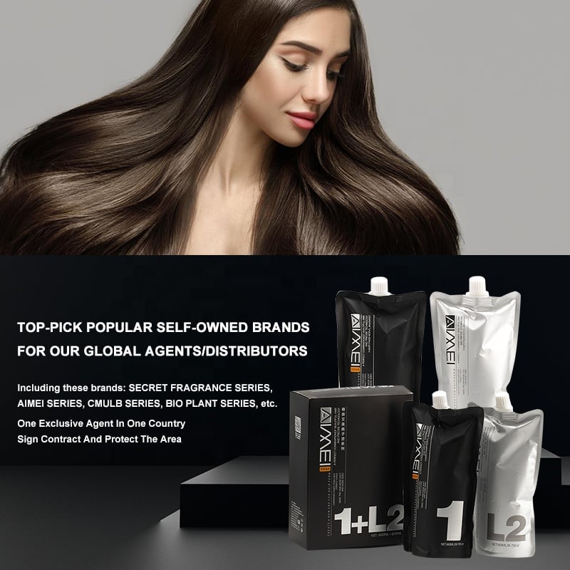 Professional Brazilian Keratin Treatment Collagen Protein Smoothing Straightening Permanent Dry Damaged Hair Rebonding Cream factory