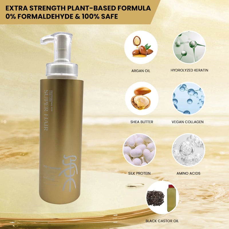 Guangzhou Private Label OEM Hair Conditioner Keratin Professional Hair Protein Straight Treatment 500ml manufacture