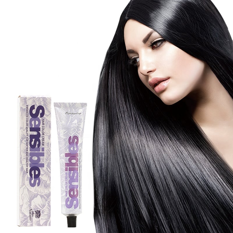 Wholesale Price Hot Selling Long Lasting Low Ammonia Fashion Sensibles Hair Dye Color Cream Professional Salon Use factory