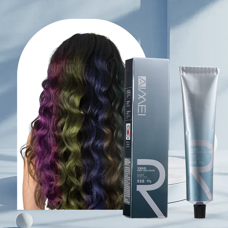 Wholesale OEM Service Private Label Hot Selling Brown Low Ammonia Fashion Hair Color Hair Dye Professional Cover Grey Hair details