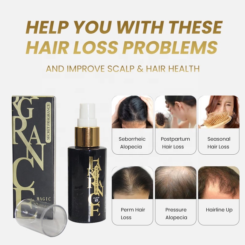 Private Label Organic S and F Anti Hair Loss Product Hair Regrowth Treatment Fast Hair Growth Serum Oil For Black Women supplier