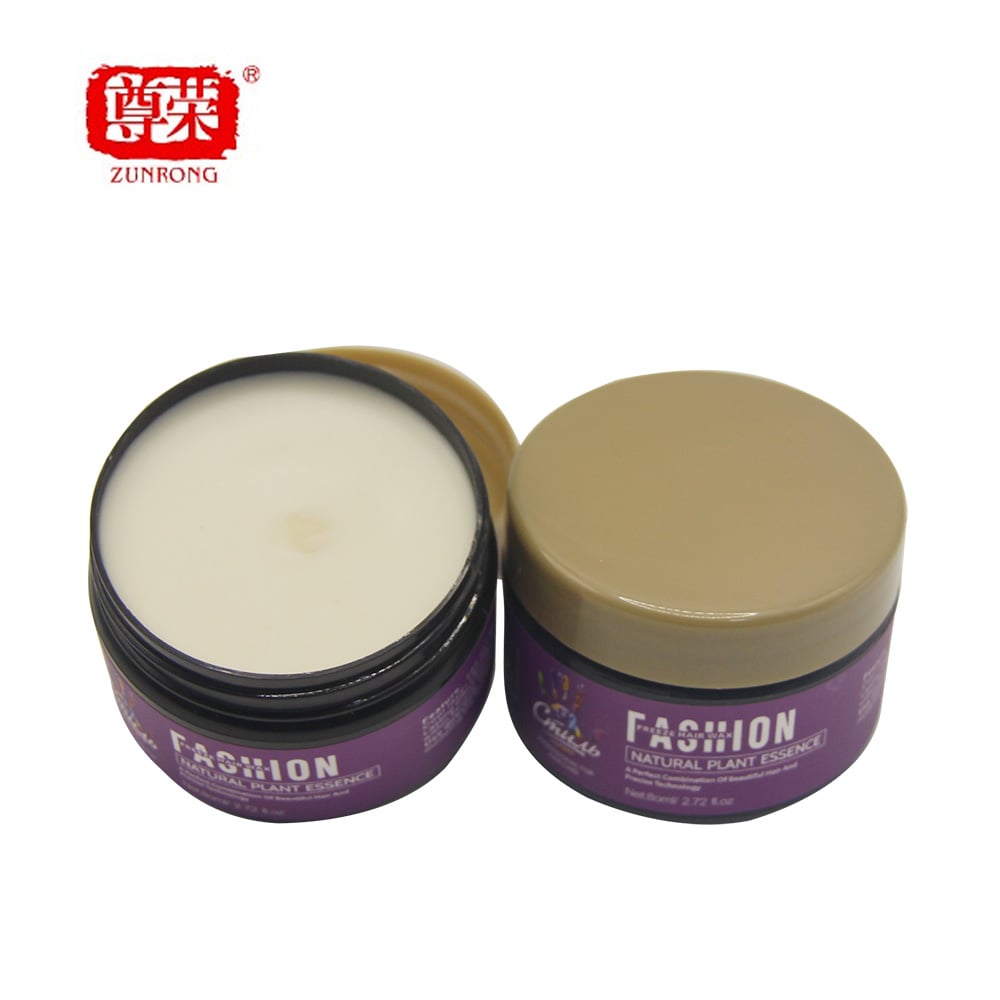 China Guangzhou Wholesale Natural Hair Styling OEM/ODM Strong Hold and Wash Out Easily Hair Wax for Man 80ml manufacture