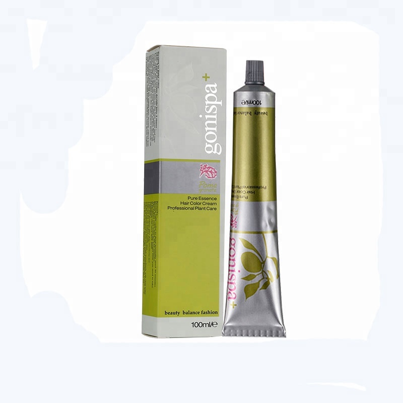 OEM/ODM High Quality Private Label Super Coverage of White Hair Permanent Hair Color Cream Professional Hair Dye China 100 Ml factory