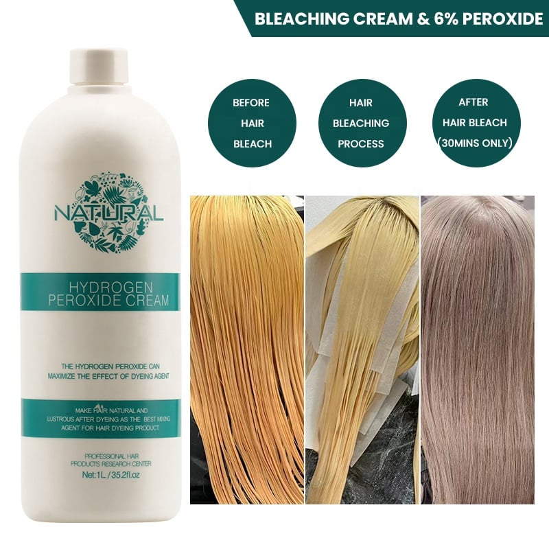 Wholesale Hot Selling OEM Private Label Mild Formula Peroxide Oxidant Cream Mix with Hair Color Cream supplier