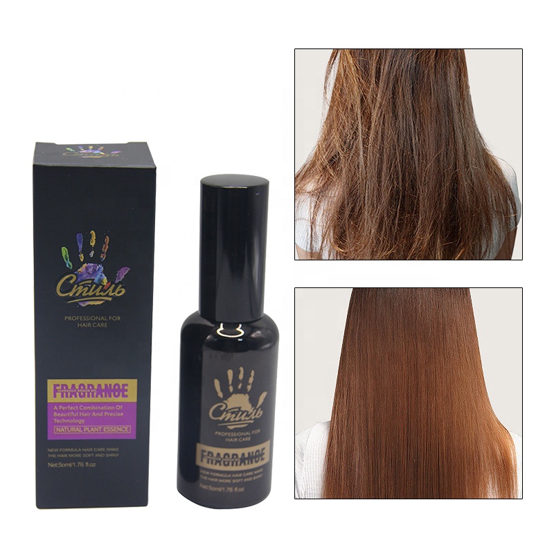 Free Sample Wholesale Organic Argan Hair Oil Dry Frizzy Repair Anti-Static Softening Smoothing Hair Essential Oil Serum Essence details