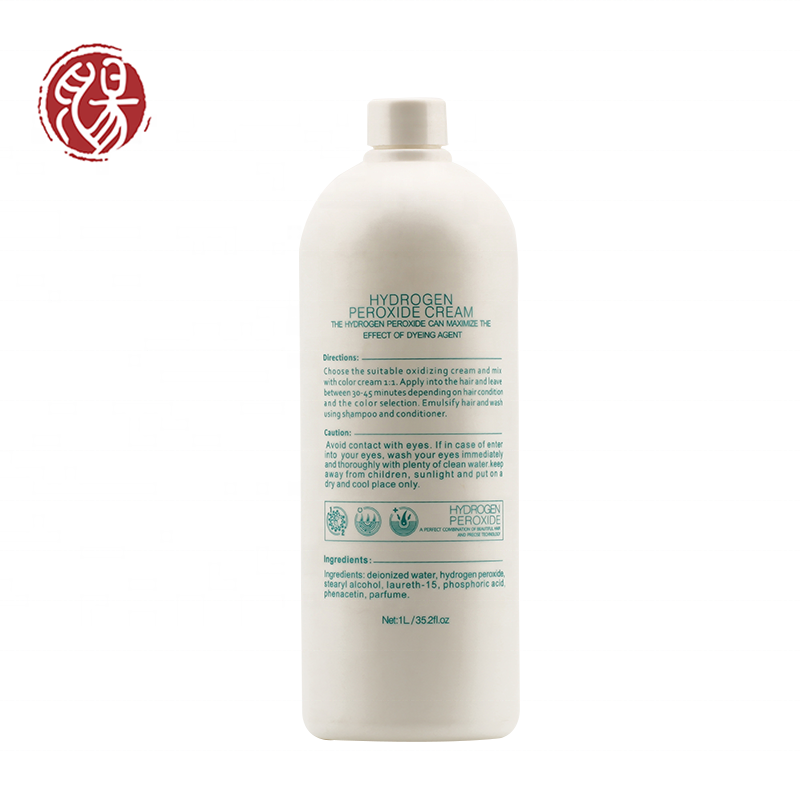 Wholesale Hot Selling OEM Private Label Mild Formula Peroxide Oxidant Cream Mix with Hair Color Cream manufacture