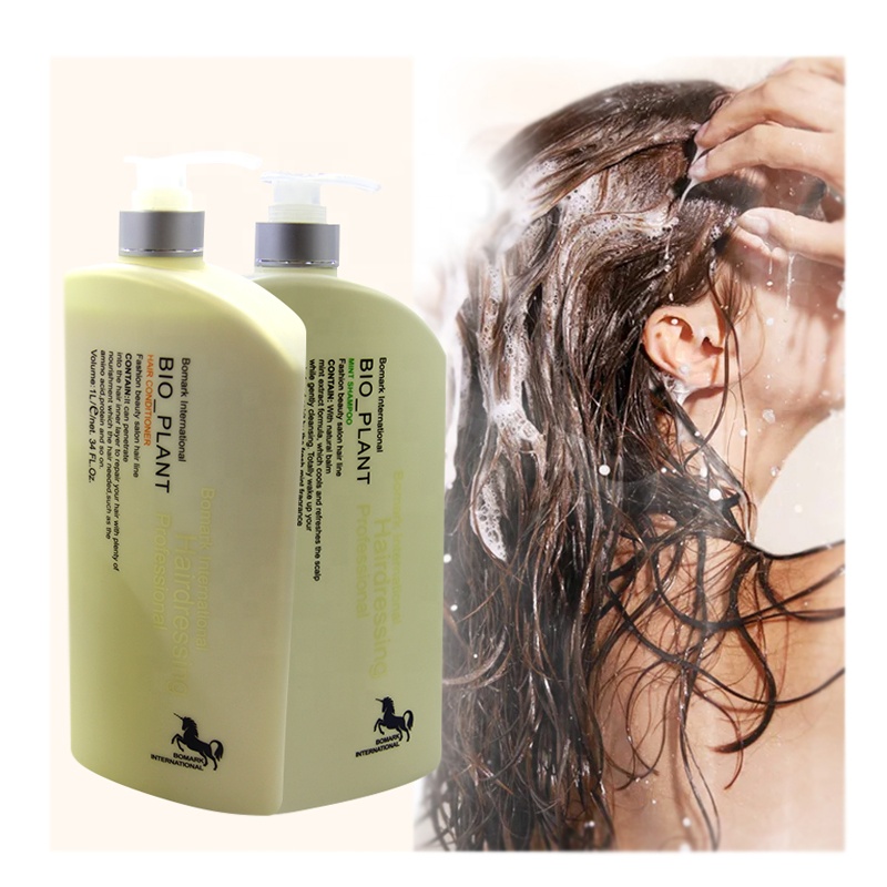 Private Label OEM Guangzhou Chemical Bio-plant Grease Control Professional Shampoo Hair Care Female 2-IN-1 details