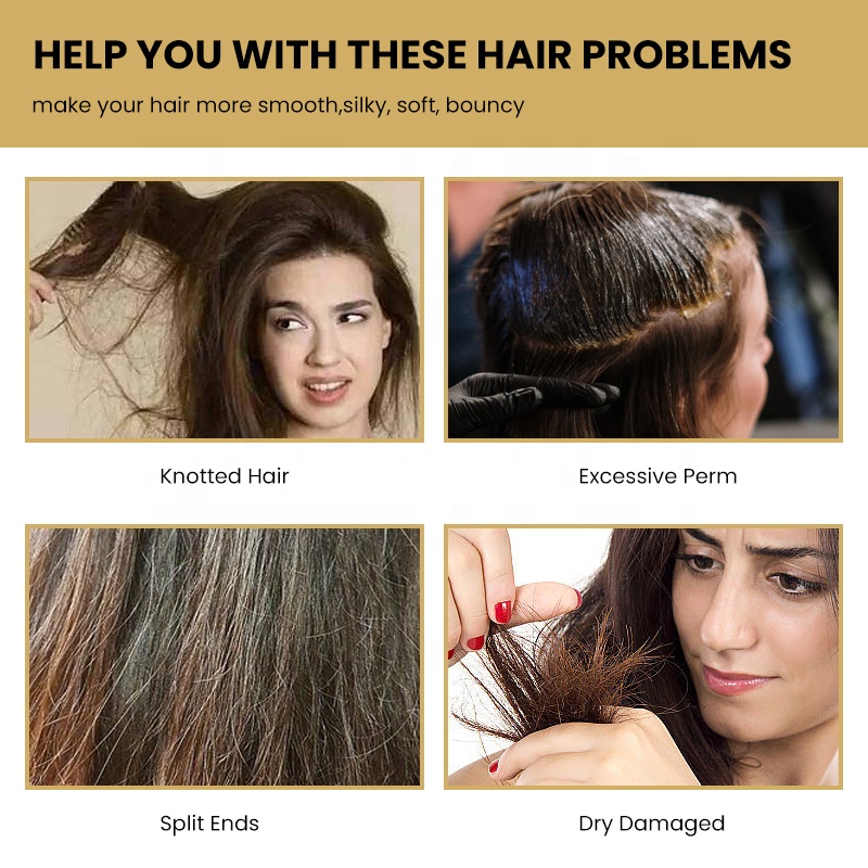 OEM/ODM Best Selling Collagen Gold Keratin Hair Treatment Smoothing Moisturizing Keratin Hair Protein Treatment factory