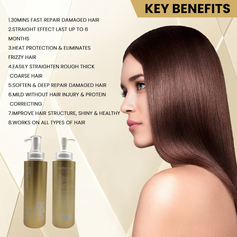 Guangzhou Private Label OEM Hair Conditioner Keratin Professional Hair Protein Straight Treatment 500ml factory