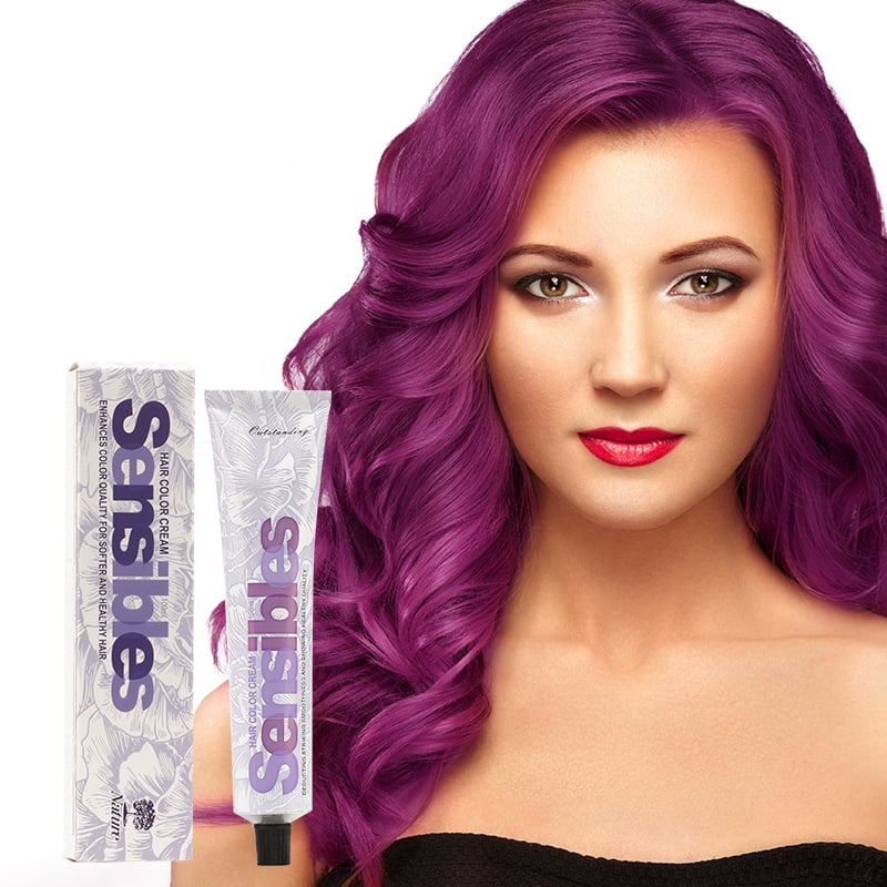 Guangzhou Private Label Professional High Quality Hair Color Cream Support OEM/ODM Semi-Permanent Hair Dye details