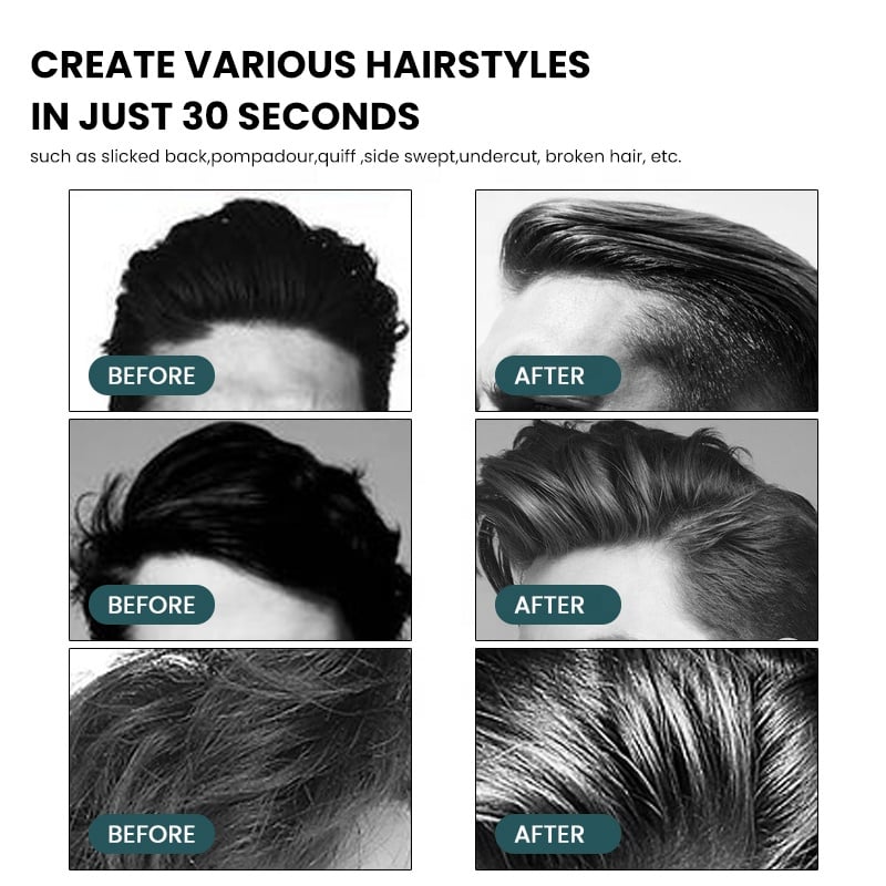 OEM/ODM Private Label Organic Hair Styling Product Alcohol-Free Hair Clay Strong Hold for Men manufacture