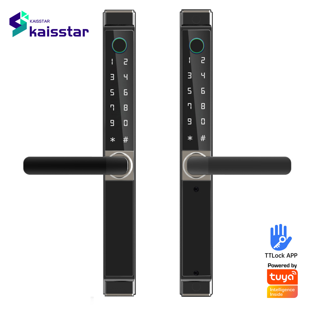 X3Apartment lock, rental house smart lock, broken bridge aluminum narrow frame lock TTlock/WisApartment