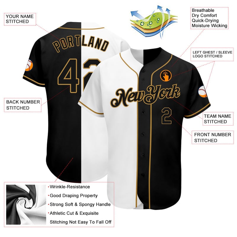 Japanese Embroidery v Neck pink Two Ton lion Yellow Black Men Sublimation Plain Wholesale Blank Custom Baseball Jersey manufacture