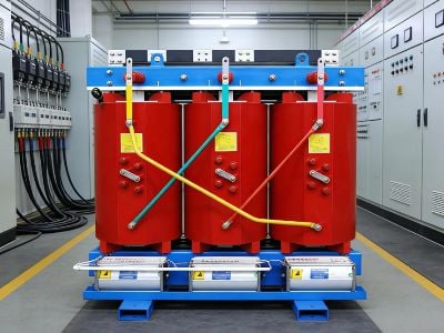 Fire safety benefits of a dry type transformer