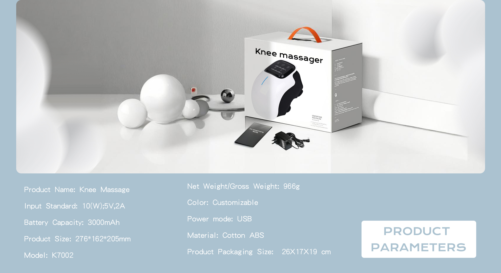 wireless abs knee massager with heat vibration therapy 1 year warranty-6