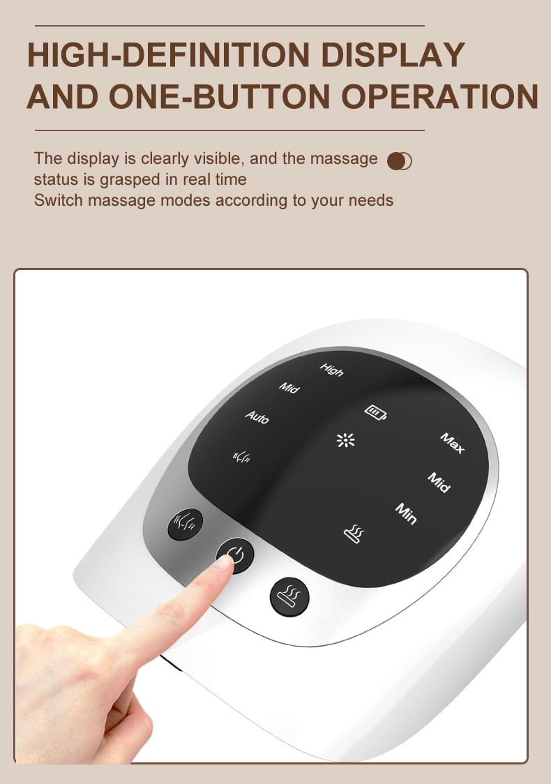 product becozy k7002 2025 new smart wireless infrared electric knee massager heated vibration effective arthritis pain relief-9