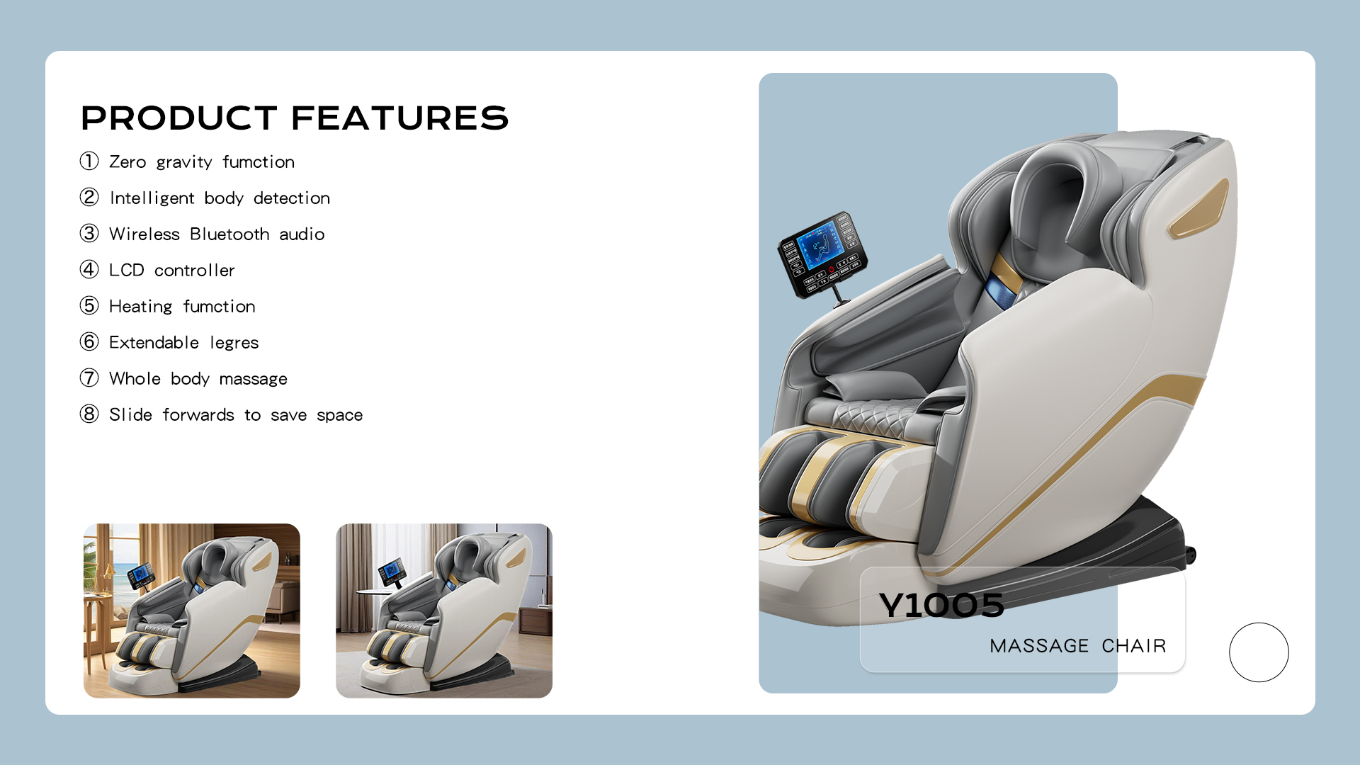 product chinas best 0 gravity electric full body salon massage chair bed 3d 4d 8d sl track technology-12