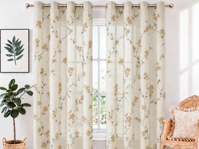Production Sewing Standard of Back Tab Drapes for Bulk Wholesale Orders