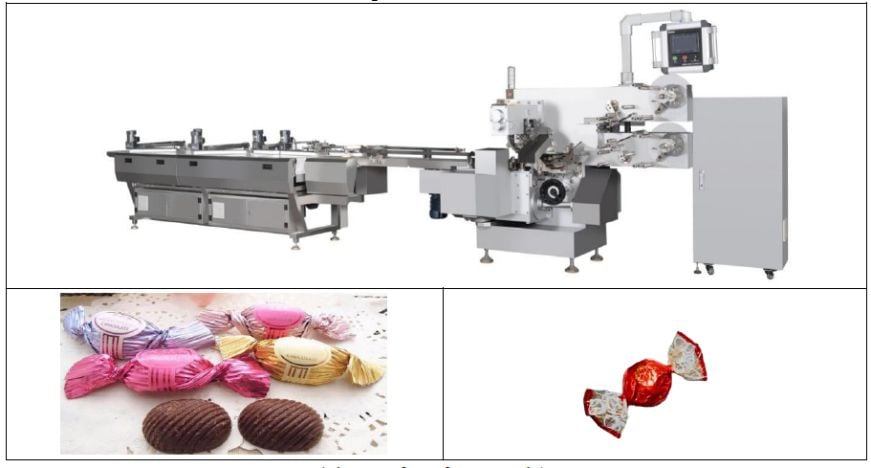¿Qué hace que una máquina de embalaje de chocolate sea ideal para producción a granel?