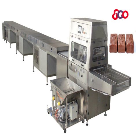 Experience the magic of chocolate coating with this innovative machine