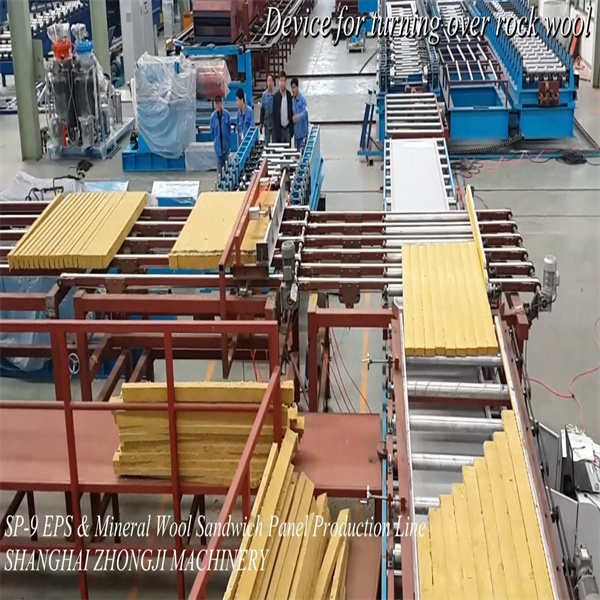 Maszyna do Paneli Sandwich o Wysokiej Precyzji Rockwool