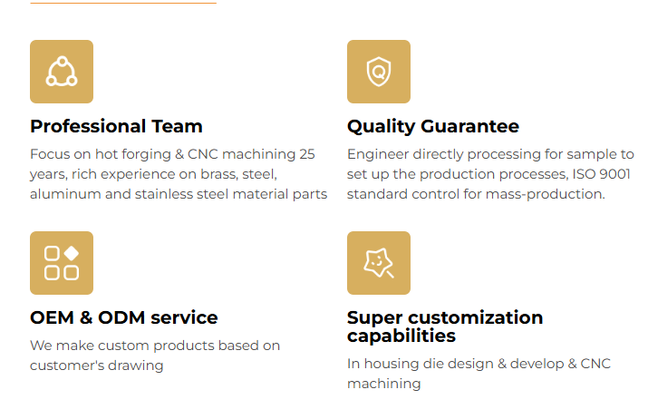Custom Made Factory High Precision brass steel Forging Parts Hot Forging and Cnc Machining Parts fabrication services factory