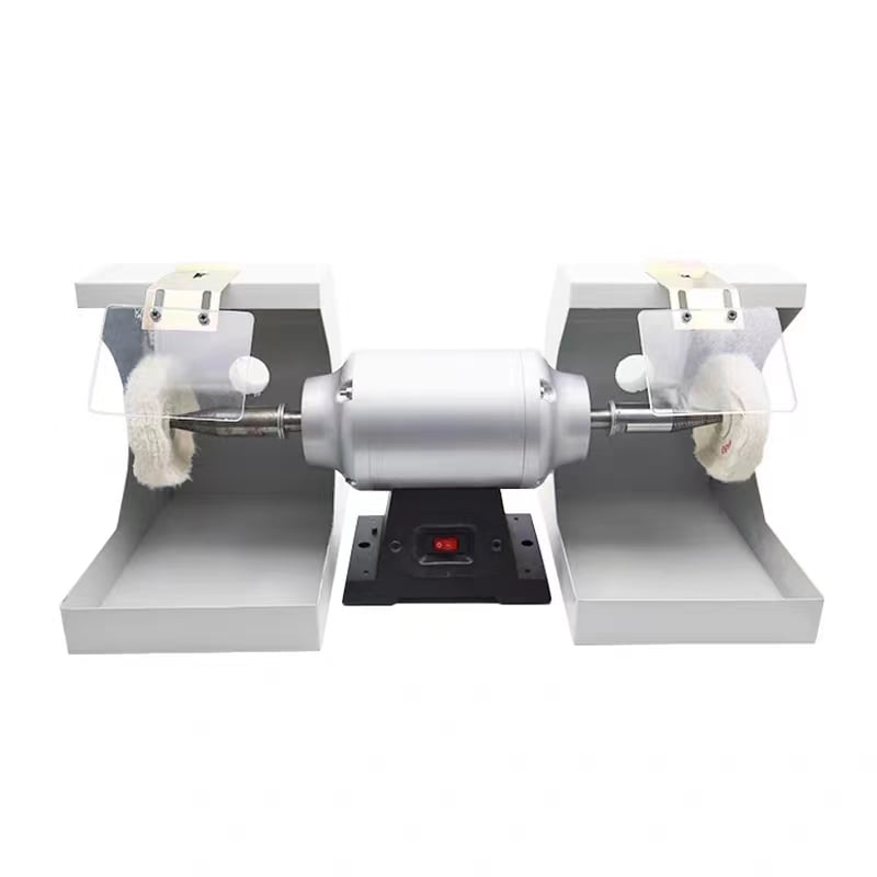 Dental grinding and polishing machine Double top polishing machine with dust cover Technician equipment Dental supplier