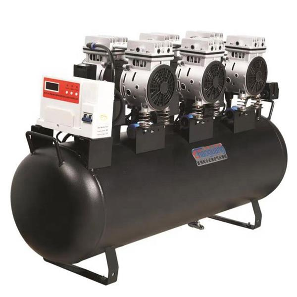 Precision-engineered air compressor for maximum patient comfor
