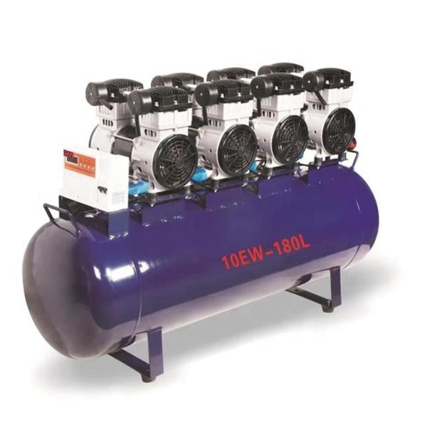 Versatile dental air compressor with customizable settings for every need