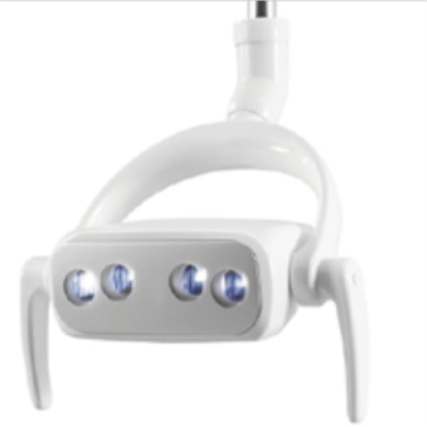 A Close-up Look at Overhead Dental Lights in Action
