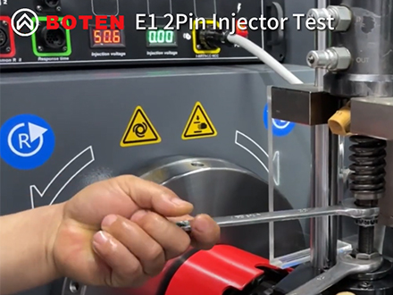 CR1016 E1 Injektortest