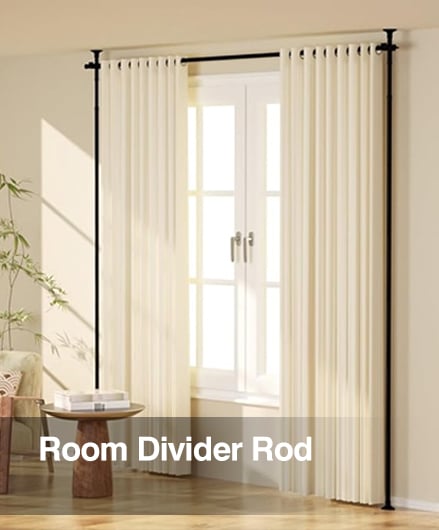 Room Divider Rod