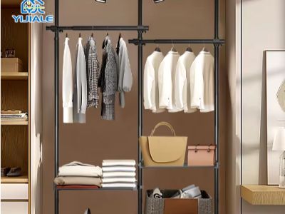 O que é um guarda-roupa metálico portátil sem furar buracos?