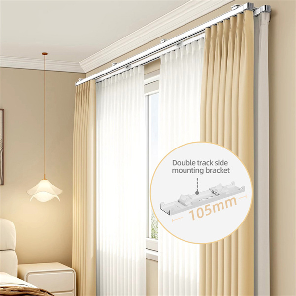 Convierta cualquier habitación en un oasis sofisticado con nuestras opciones de vías para cortinas de alta gama