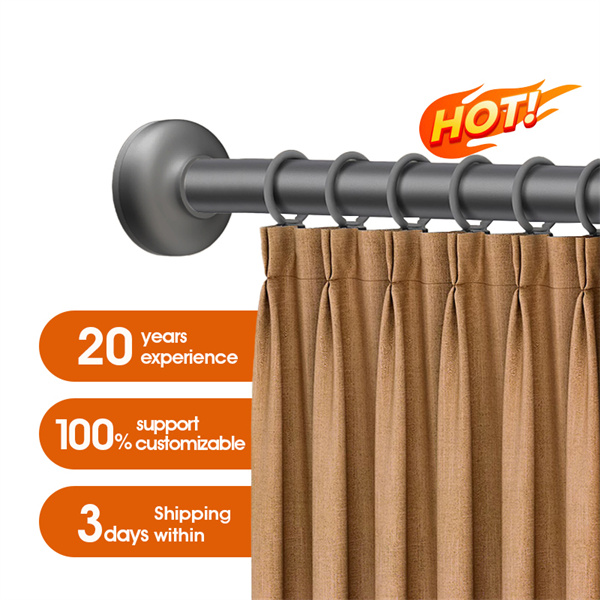 Diga adeus ao esforço para alcançar suas cortinas altas com uma prática haste de puxar.