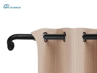 Commercial Use: Cafe Curtain Rods for Restaurant Windows