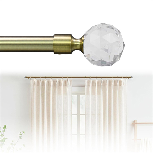 Descubre la última en elegancia y opulencia con varillas para cortinas de lujo
