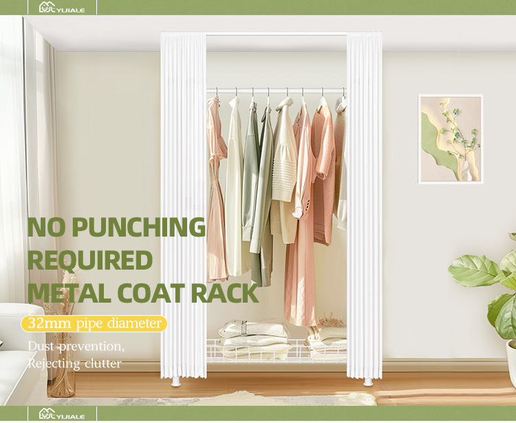 YIJIALE Assembling Storage Cabinets Design A Closet Custom Made Wardrobe Closet Baroque Wardrobe with Cloth details