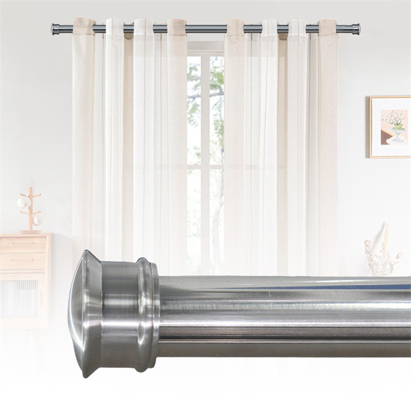 Mejore Sus Ventanas con Estilizados Travesaños Romanos para Cortinas