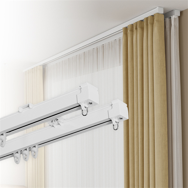 Cree un Aspecto Elegante y Moderno con Rieles de Cortina de Hierro