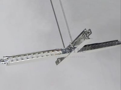 Improving labor efficiency with a quick lock suspended ceiling t bar