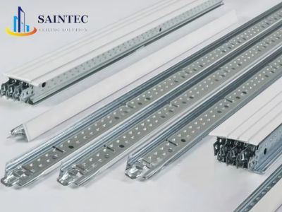 Designing flexible interior layouts using a false ceiling grid system