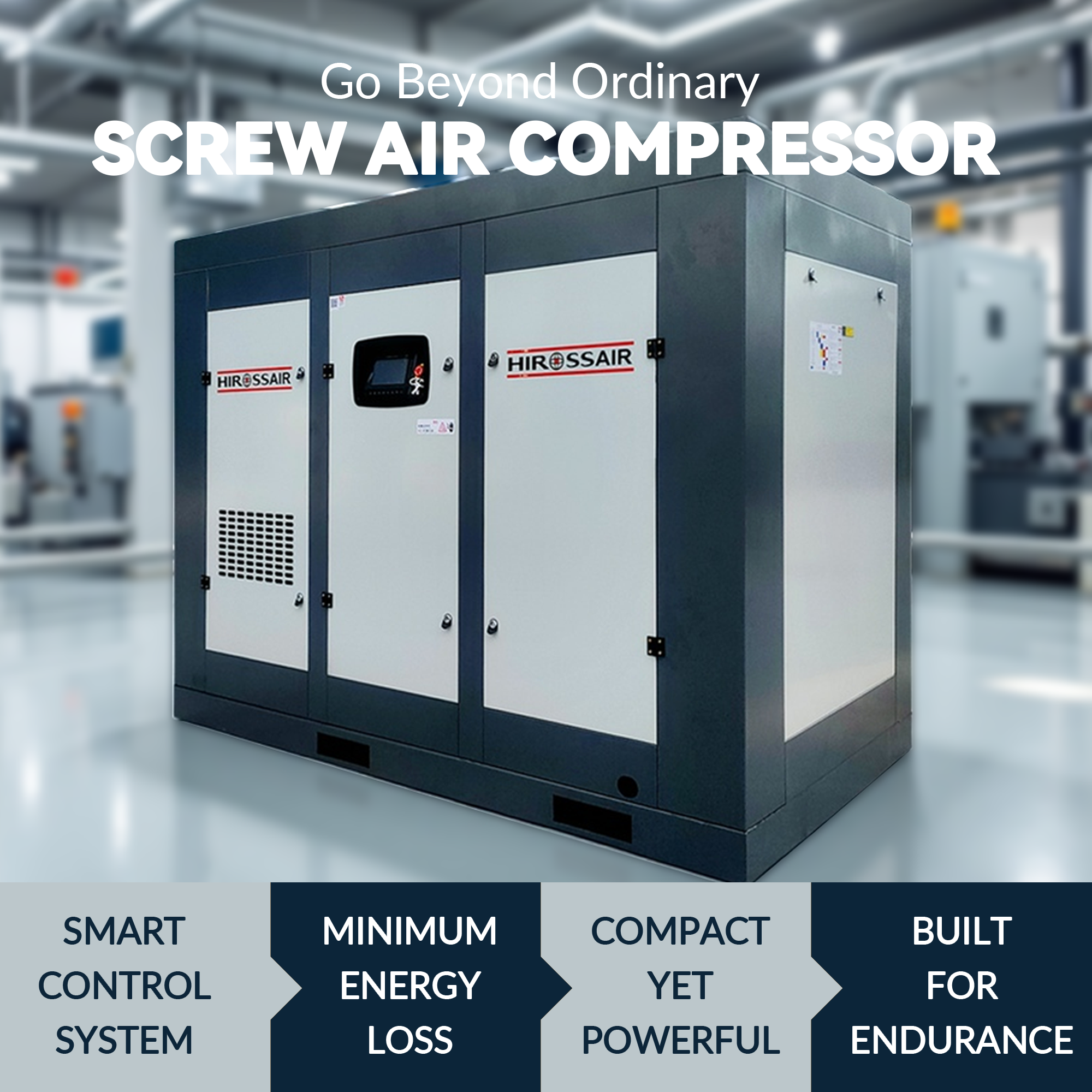 High-quality Compressor HR-11 Box-type Oilless Silent Portable Air Compressor Brushless details
