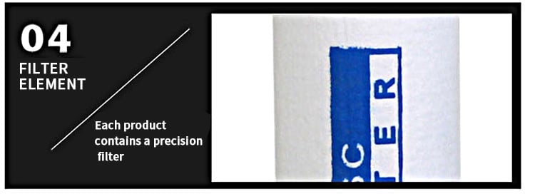 Precision Line Air Filter 1~30 Nm³/min for Workshops and Production Lines, Ball Valve Available manufacture
