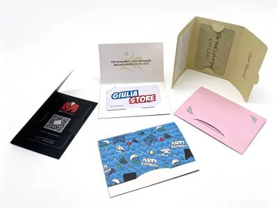 Turn your Holiday Card into a Gift Card Holder