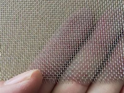 Comment mesurer la résistance à la traction du fil du treillis filtrant en acier inoxydable