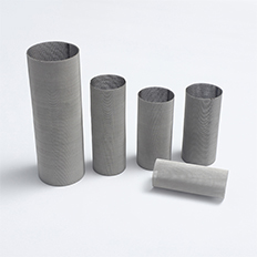 Tube en maille d'acier inoxydable