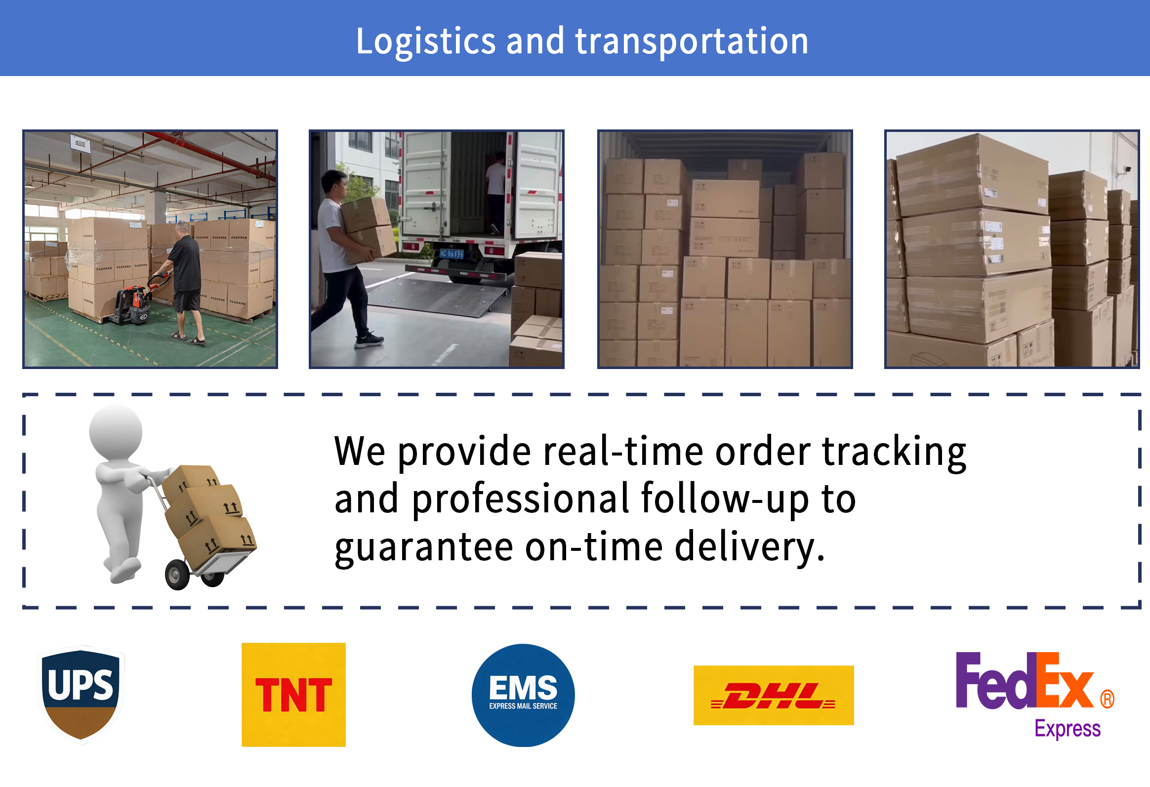 Packaging & shipping specifications